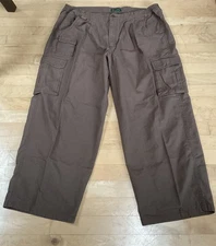 Scandia Woods Brown Cotton Cargo Men’s 42x27 Pants