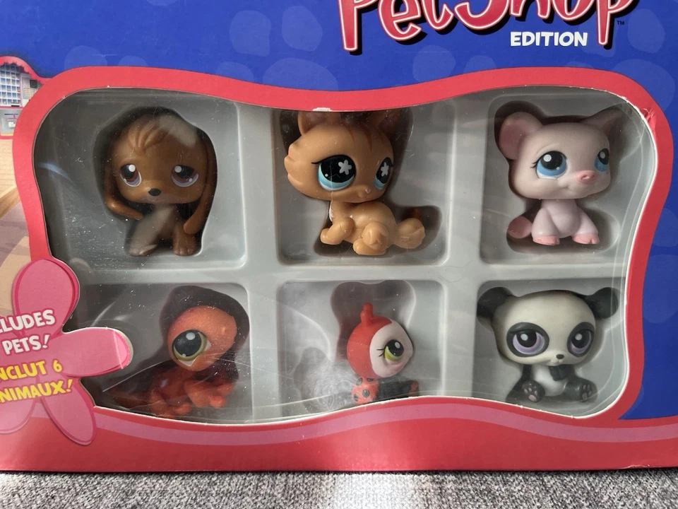 Monopoly Littlest Pet Shop LPS Board Game 2007 6 Pets (2 Replacements) Complete - Image 2 of 4
