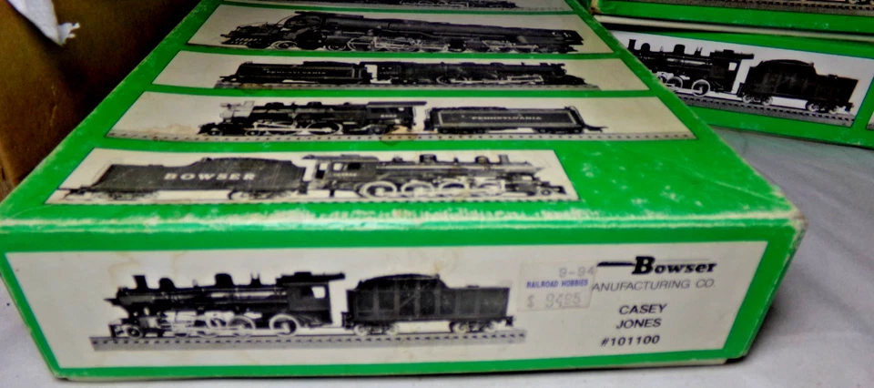 BOWSER "CASEY JONES" 4-6-0 Locomotive Kit  No.101100 / HO Scale /  Bx - Image 3 of 3