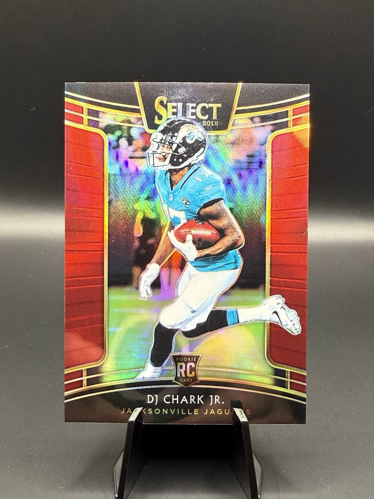 DJ Chark Jr. 2018 Select Concourse Maroon Prizm /99 RC Jaguars 60 PWE