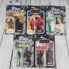 Lot Of 5: Kenner Star Wars Collection Shadow Trooper, Leia, Jawa,Ren, Sith