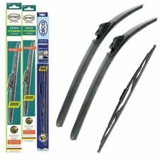 Se adapta a las escobillas limpiadoras delanteras híbridas y al limpiaparabrisas trasero Mercedes Clase G HH16""16""H16AU