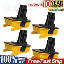 1/2/4Pk DCA1820 Converter Battery Adapter For Dewalt 18V To 20V MAX Drill Li-ion