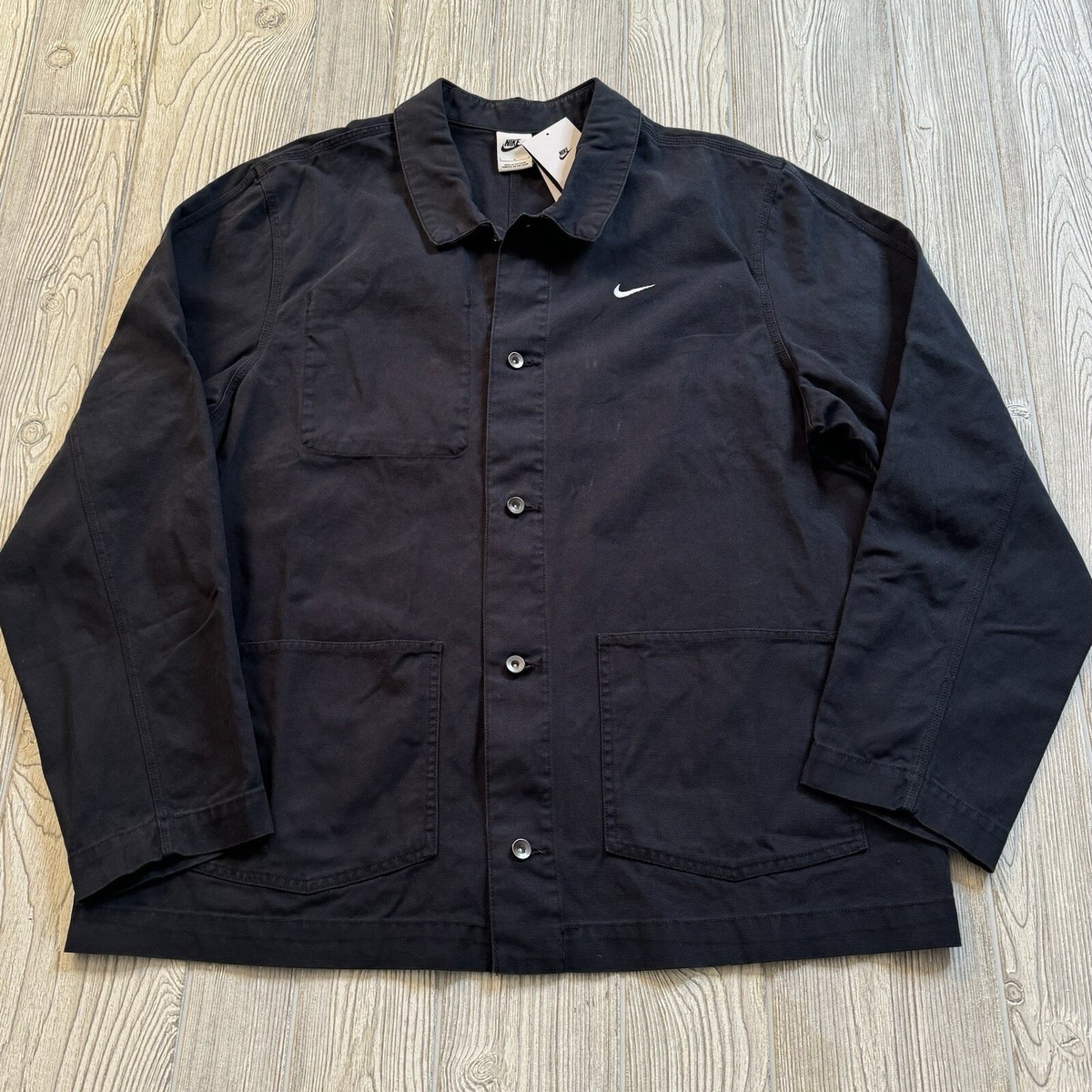 【NIKE】Life Chore Coat ライフチョアコート Nike Life Men's Unlined Chore Coat Model DQ5184-010 Size XXL