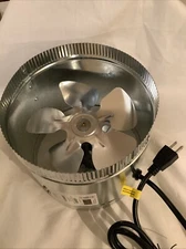 VIVOSUN 331101-8 Inline Duct Booster Fan, 8 Inch, 420 CFM 40 Watt NEW Open Box