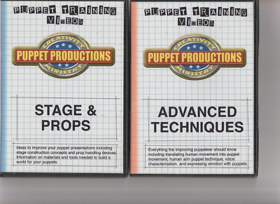 Puppet Training Videos, Advanced Techniques and Stage & Props - DVD