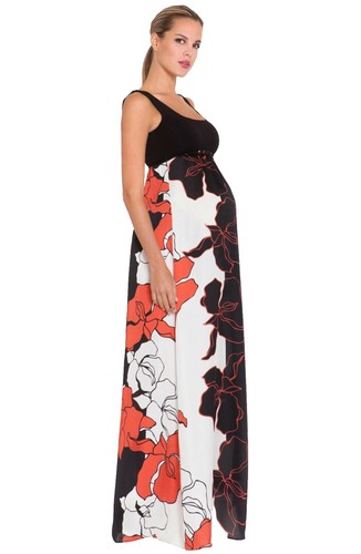 chinese dress ladies Off Shoulder Lace Maternity Dress for Photo Shoots Yewen YW220701 8 / Picture Color main image 1