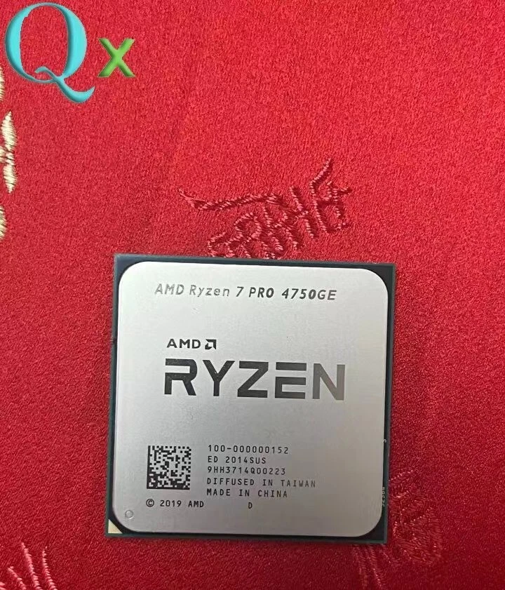 AMD Ryzen 7 PRO 4750GE AM4 CPU Processor R7 PRO 4750GE 3.1GHz