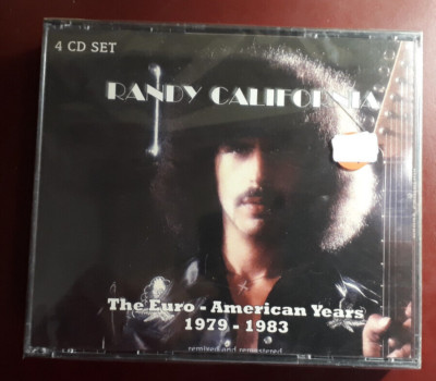 RANDY CALIFORNIA - THE EURO / AMERICAN YEARS 79/83 *4 CD BRAND NEW SEALED NEU