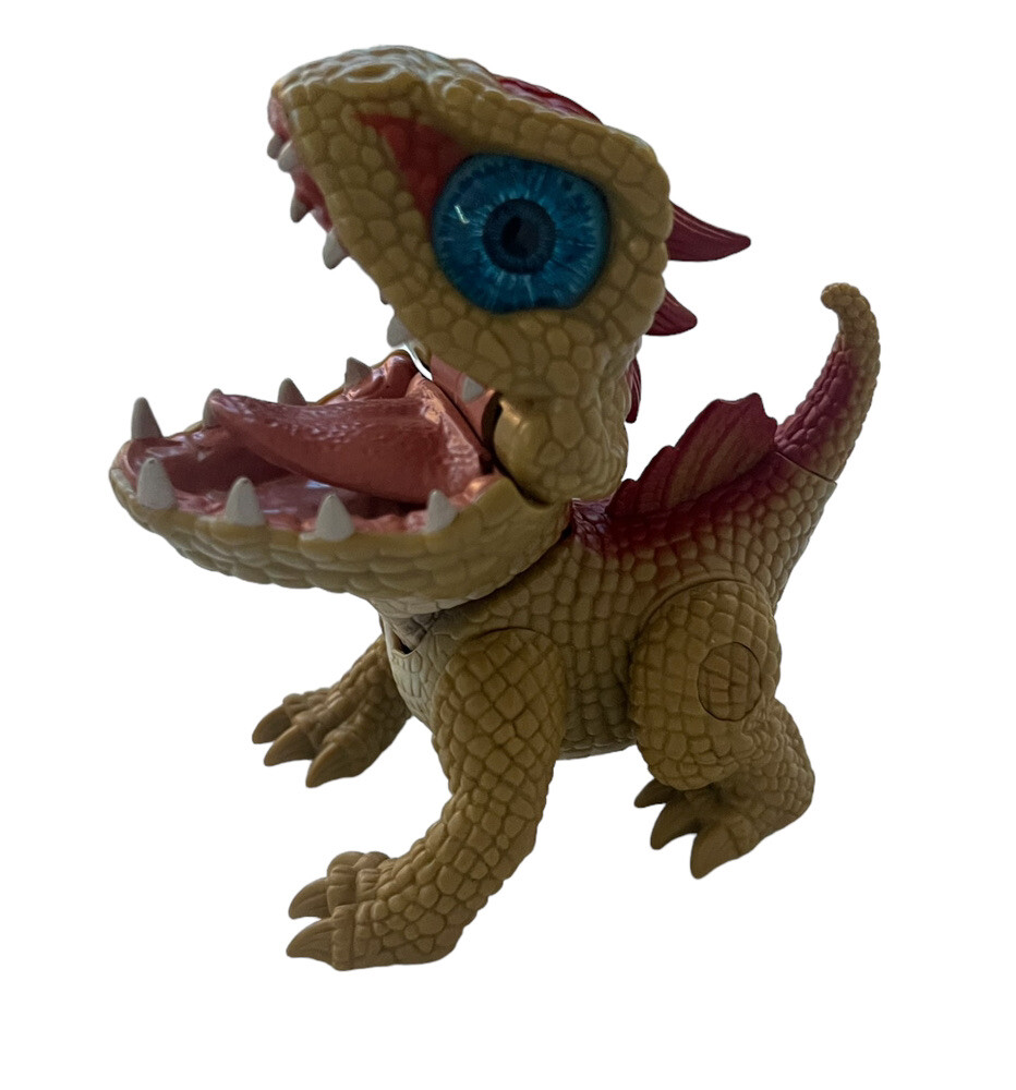 2010 Snaptors Prehistoric Pets Growlzer Interactive Dinosaur