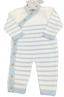 knitted baby grow