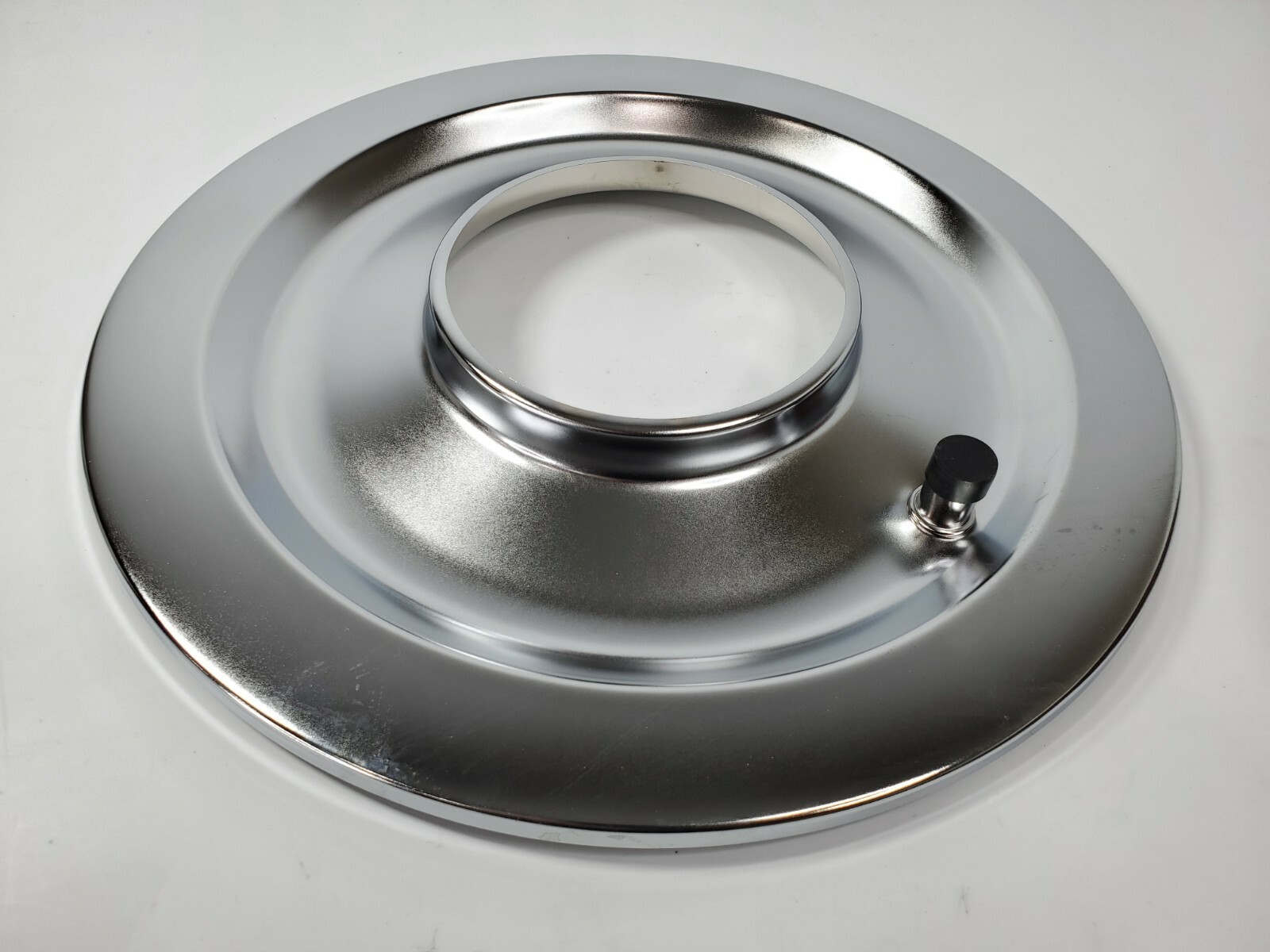 14 x 3 Washable Element Extreme Top w/Chrome Ring Flat Base Air Cleaner Kit