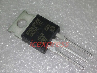 BTA24-600BW Triac TO-220'' UK Azienda SINCE1983 Nikko