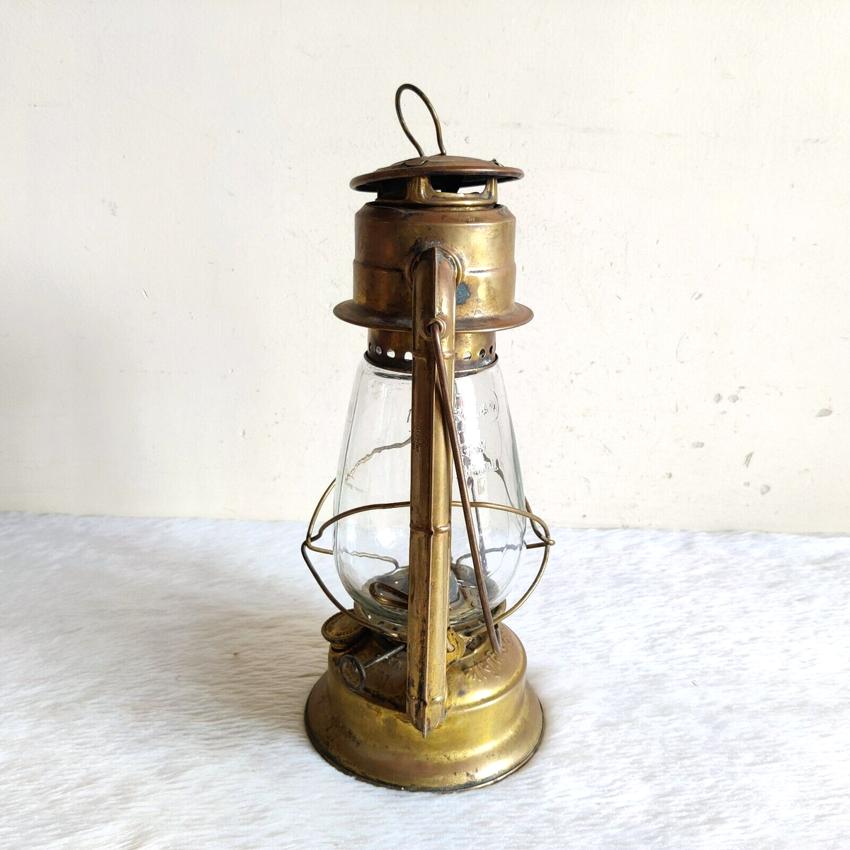1930 Vintage Dietz Junior Cold Blast Brass Lantern USA