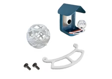 Perch, Suet Ball Holder & Mounting Screws Bundle for Bird Buddy Bird Feeder