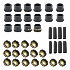 Front Upper&Lower A Arm Bushing Shaft Kit for Yamaha Warrior 350 YFM350X 1989-04