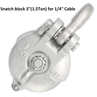 Blocks (Snatch Blocks, Swivel Blocks, Yarding Blocks
