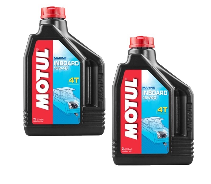 LUBRIFICANTE OLIO MOTORE NAUTICO INBOAR 15W40 4T 4LT -106363