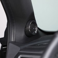 Cubierta de altavoz lateral de fibra de carbono ABS para Honda Ridgeline 2017-2023