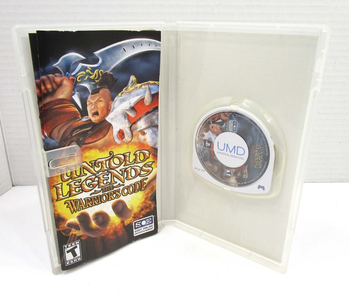 北米版 PSP Untold Legends Psp - Untold Legends the Warrior's Code Sony PlayStation