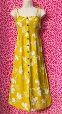 FAITHFULL THE BRAND Suki Waikiki Floral Midi DRESS size S ~ Retail $179