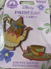 Pocahontas Disney Princess Tea Party LE 4000 Dangle Pin