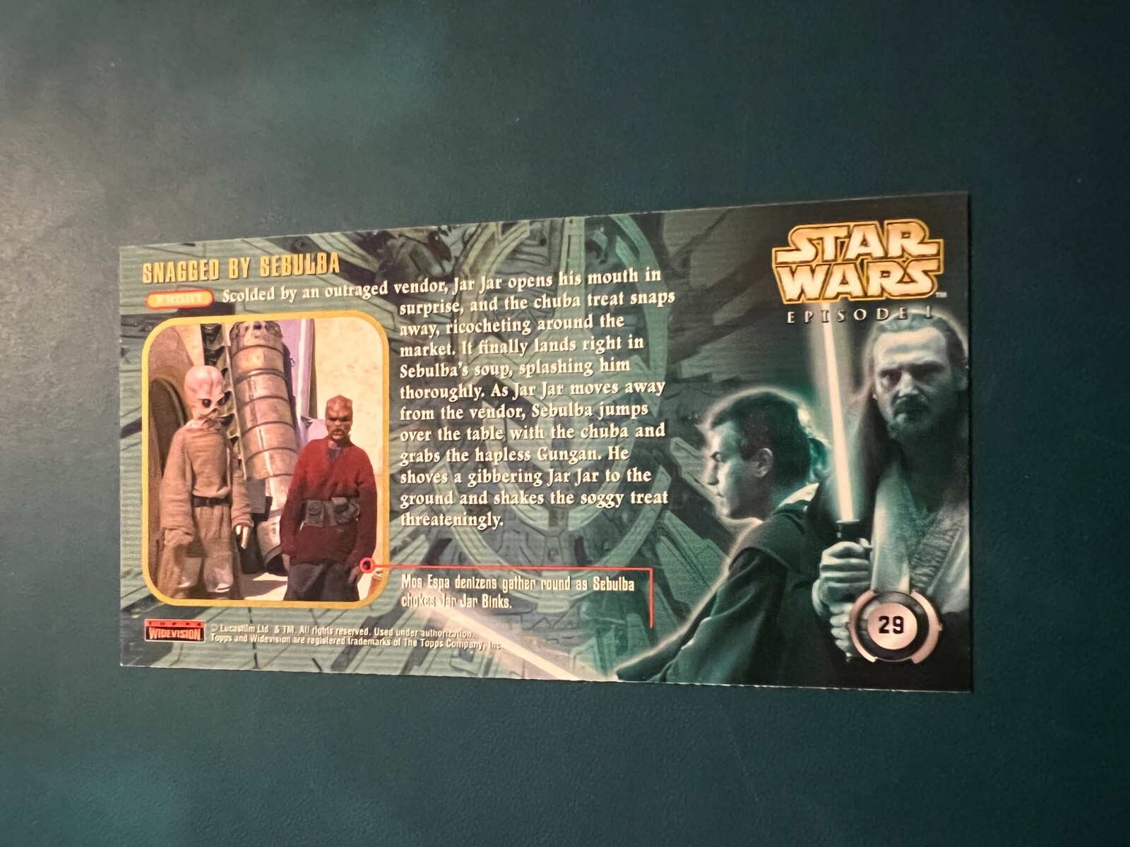 1999 Topps Star Wars Episode I SERIES 1-2 Widevision Complete Your Set U Pick - Picture 70 of 331