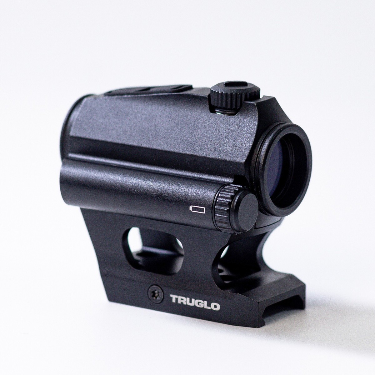実物TRUGLO Ignite Mini 22mm Red Dot Sight TruGlo Ignite Mini Compact 22mm Red 2 MOA Dot Sight - Black