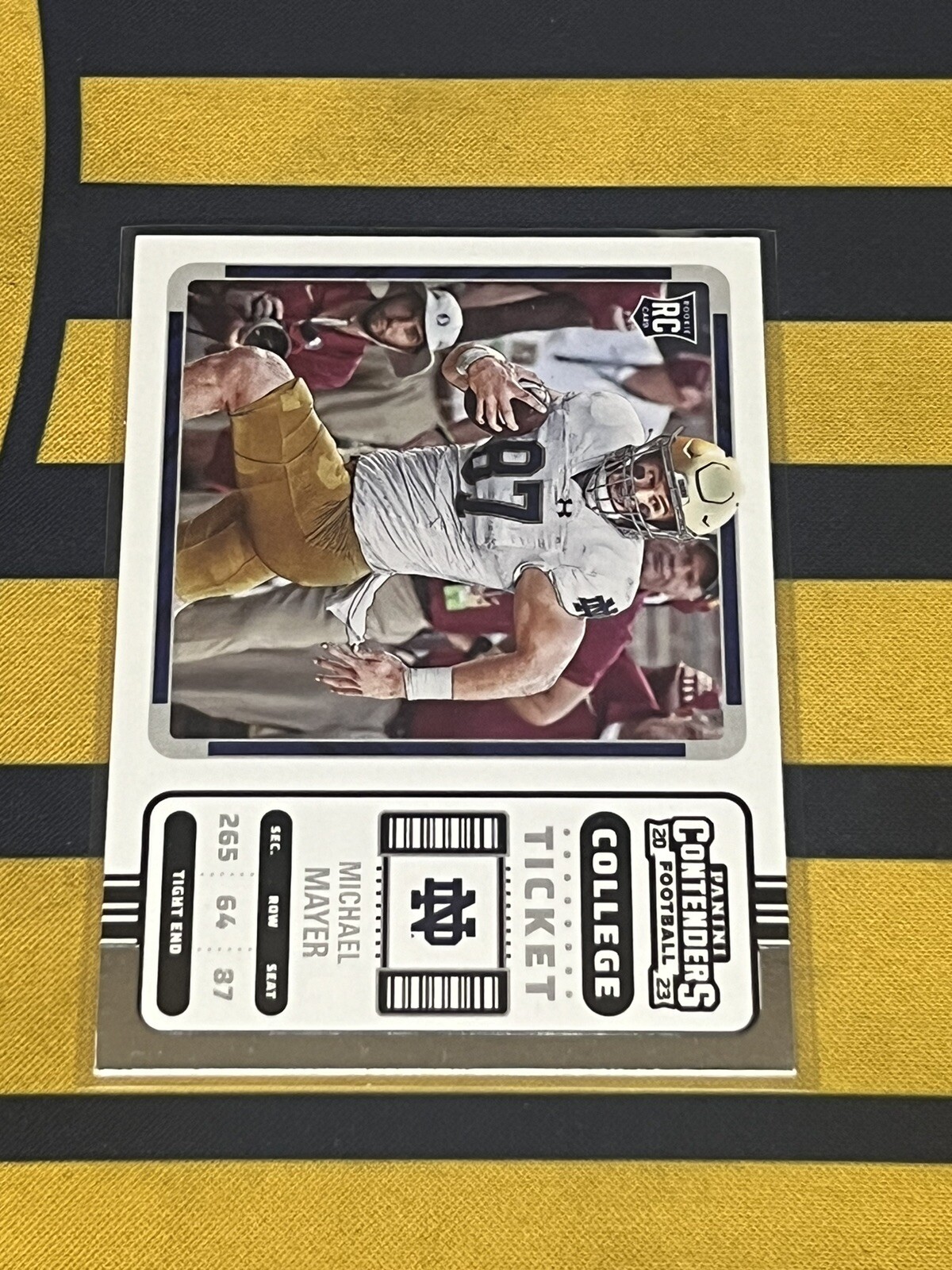2023 Panini Chronicles Draft Picks - Contenders College Ticket #19 Michael Mayer