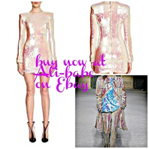 paillette sequin dress