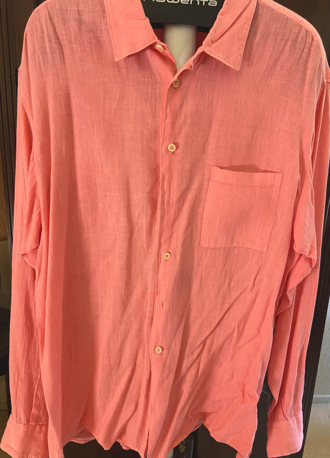 Bruno Linen Men’s Shirt…. XL…. Purchased In Cannes