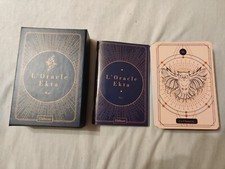 L'Oracle D'ekta Coffret 53 Cartes Illustrées Avec Livret Tarot Cartomancie 