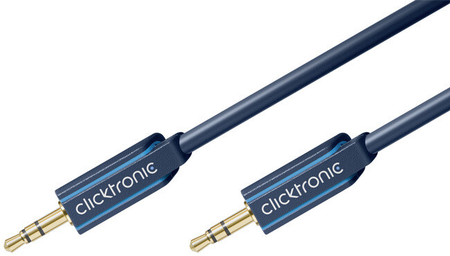 Thumbnail - 3m Clicktronic Casual Mp3-audiokabel (3,5 Mm Klinken-stecker/3,5 Mm