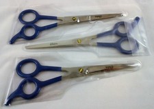 3 Pair Oster Scissors Salon Grade Trimming Shears Hair Cutting Barber Scissors