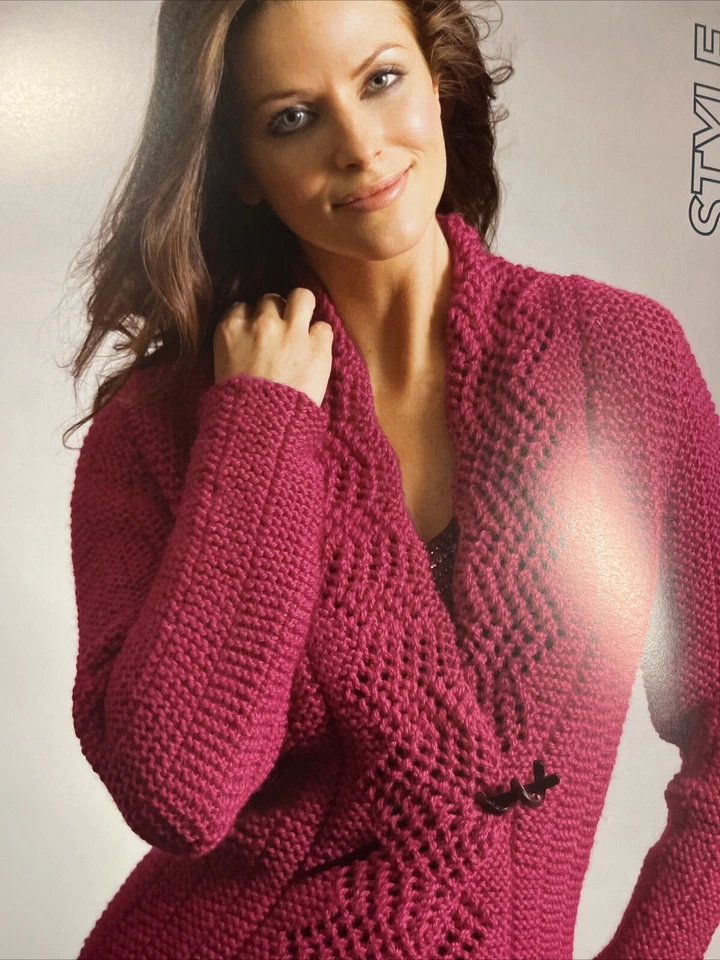 Patons Knitting Pattern Book 1250 JET 12 PLY 15 Styles Sizes XXS to XL New - Image 4 of 4