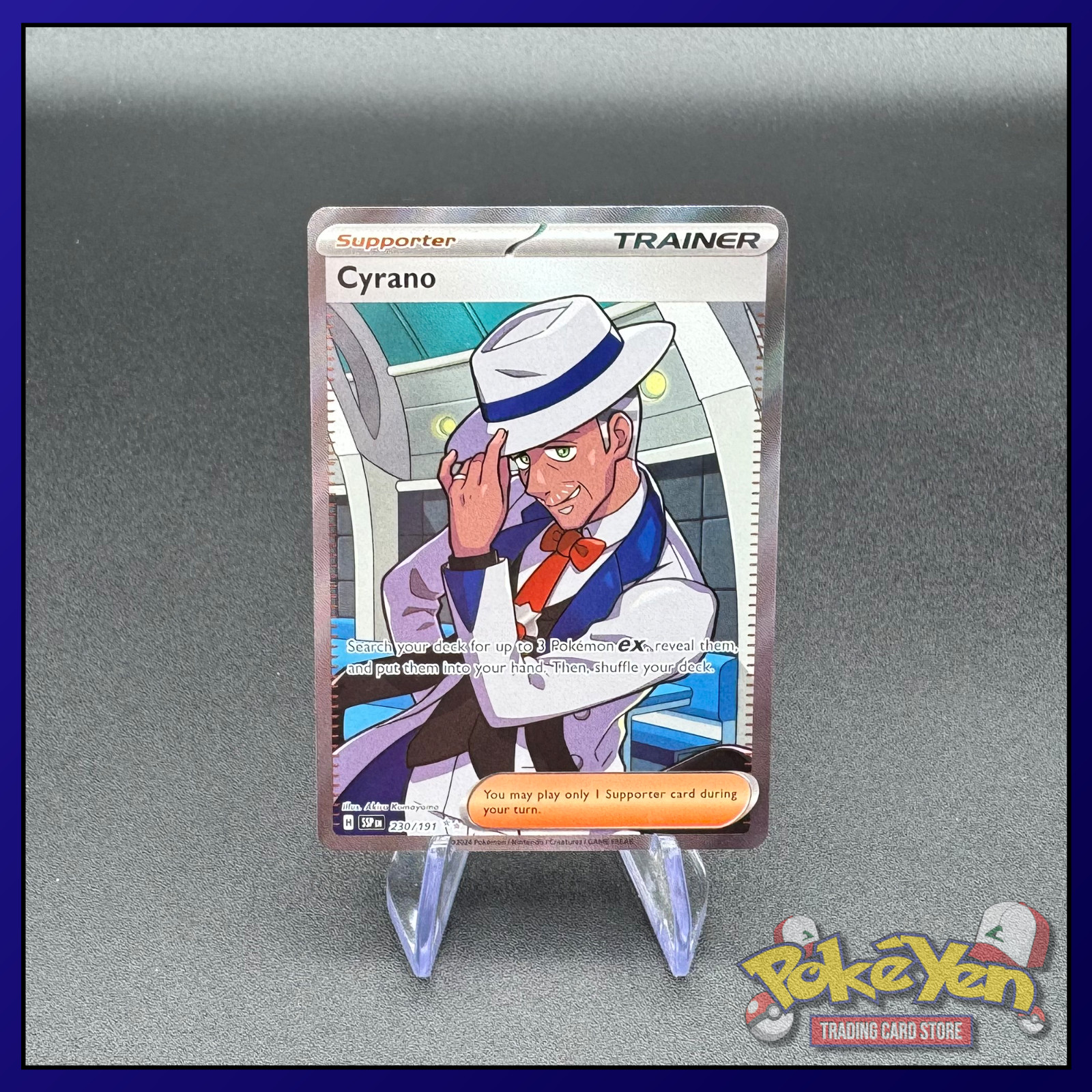 Cyrano 230/191 Ultra Rare Holo Pokemon Surging Sparks SV08 NM/M