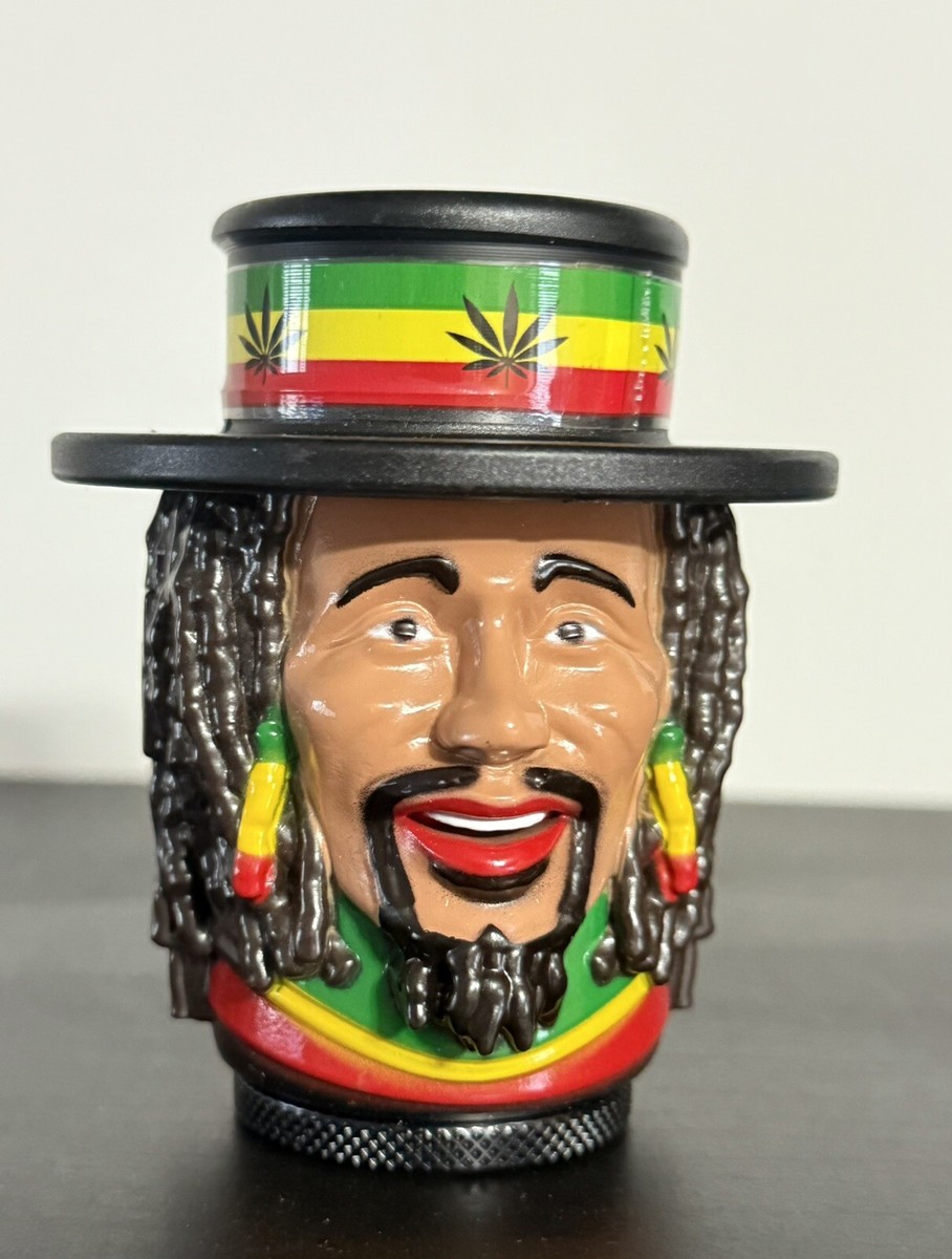BOB MARLEY ONE LOVE JAMAICAN HERB GRINDER ROLLING PAPERS JAMAICA
