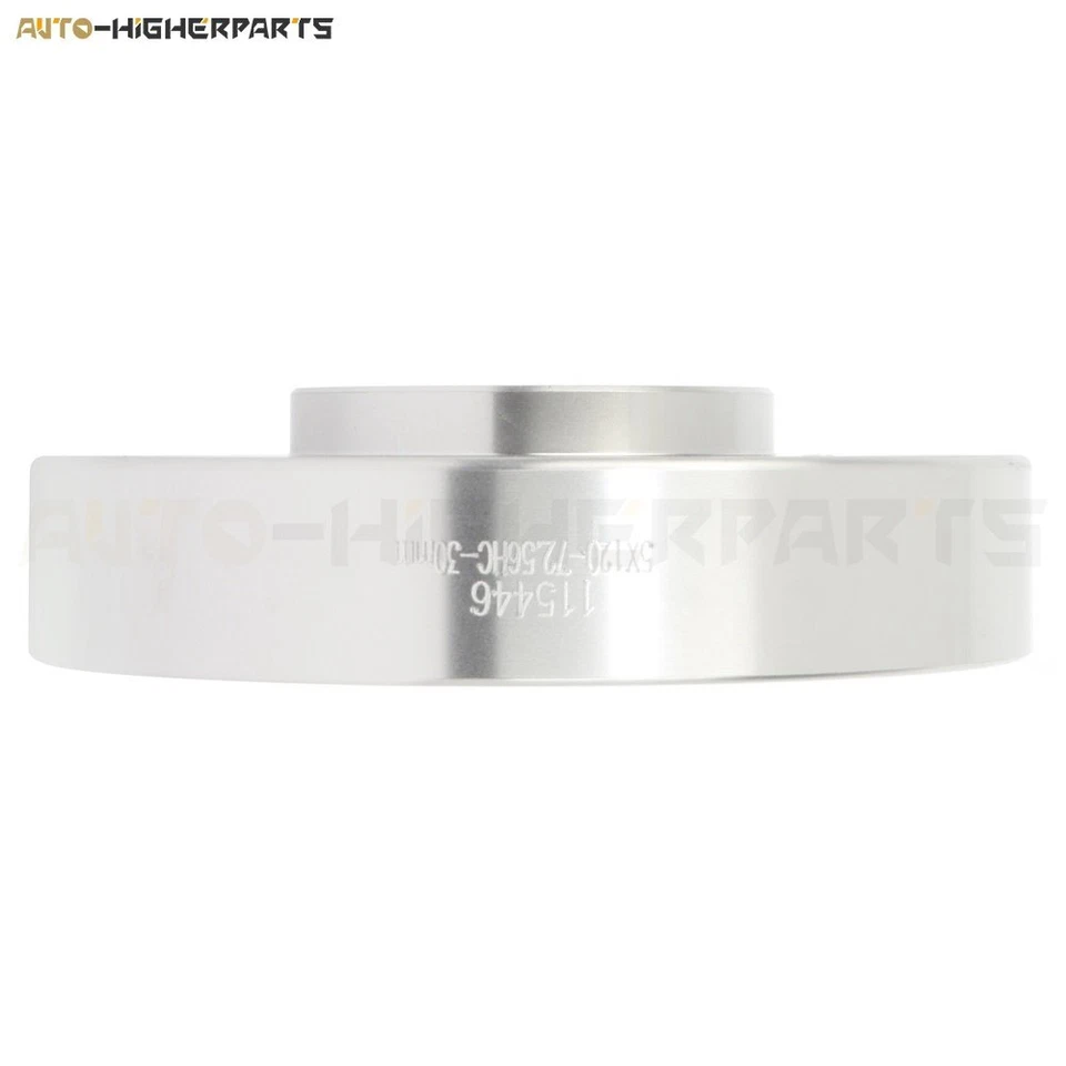 Espaciadores de rueda centrados en el cubo de 30 mm para BMW 328i 2007-2013 4 piezas 5x120 con pernos 12x1,5 Foto 3 de 4