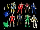 VTG 01-07 Bandai Power Ranger Loose 8 figures 6" mixed lot READ