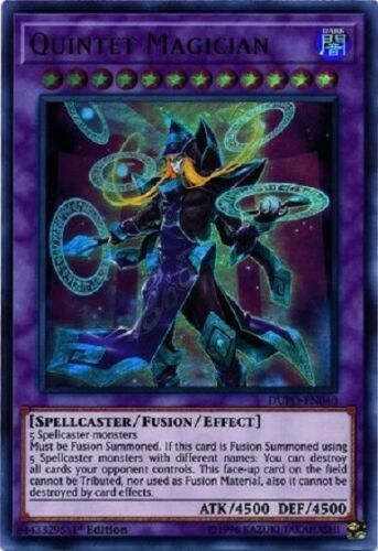 yugioh cards that cannot be tributed YuGiOh Duel Power Ultra Rare Quintet Magician DUPO-EN040