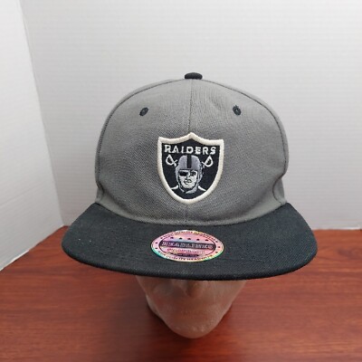 Raiders NFL Headlines Snapback Hat Cap