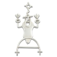 Vintage ACME STUDIO "Madge" Sterling Silver Brooch by Designer STEVEN GUARNACCIA