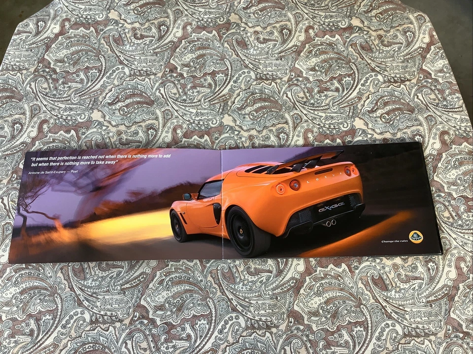 LOTUS EXIGE        BROCHURE di Presentazione - Immagine 2 di 4