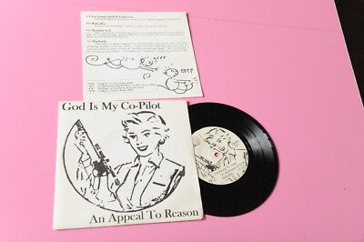 GOD IS MY CO PILOT 7'' 45 rpm NM Indie Garage Vinyl Single