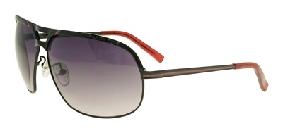 NEW Black Flys Sunglasses FLY HOOD SHINY BLACK / RED SMOKE GRADIENT LENS LIMITED