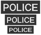 Tactical British Police ID Tag Morale Patch Various Sizes UK Made