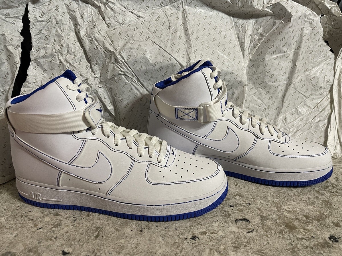 Size 11 - Brand New Nike Air Force 1 High Royal Blue | eBay