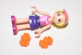 Lego Friends Minifigure STEPHANIE frnd106 30204 Roller-skates