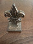 Vintage Boy Scouts of America Fleur De Lis Brass Paperweight — photo 2