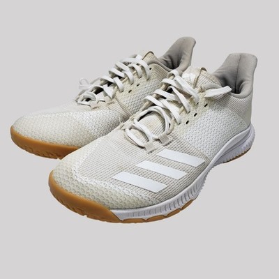 Adidas Boost Crazy Flight X Bounce 3 Cloud White/Gray Gum Sole Women's Size 8.5